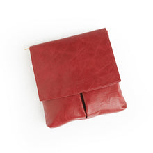 Load image into Gallery viewer, Charlotte Classic Leather Crossbody with Magnetic Flap Closure - Strap not included