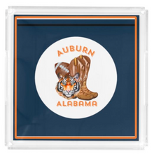 Load image into Gallery viewer, Acrylic Serving Tray - Gameday - AUBURN ALABAMA