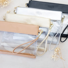 Load image into Gallery viewer, Clear Gameday Wristlet - Stadium Approved
