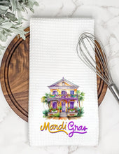 Load image into Gallery viewer, Tea Towel - MARDI GRAS COLLECTION