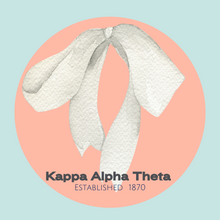 Load image into Gallery viewer, Acrylic Tray - Sorority Collection - Kappa Alpha Theta - BOW