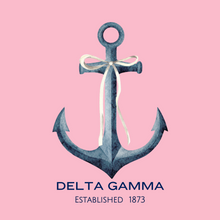 Load image into Gallery viewer, Acrylic Tray - Sorority Collection - DELTA GAMMA - ANCHOR