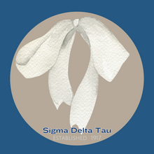 Load image into Gallery viewer, Acrylic Tray - Sorority Collection - Sigma Delta Tau - BOW