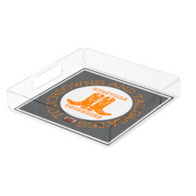 Load image into Gallery viewer, Acrylic Serving Tray - Gameday Boots Ready - KNOXVILLE TENNESSEE