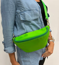Load image into Gallery viewer, Hannah Colorful Nylon Sling Bum Hip Bag with Strap