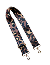 Load image into Gallery viewer, Leopard Cheetah Guitar Purse Strap - 10 Colors available