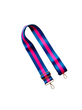 Load image into Gallery viewer, Stripe Purse Guitar Strap