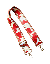 Load image into Gallery viewer, Camo Print Adjustable Bag Strap - Gold Hardware - 10 colors available