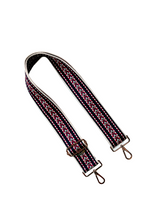 Load image into Gallery viewer, Mini Arrow Aztec Guitar Purse Strap - 5 colors Available