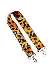 Load image into Gallery viewer, Leopard Cheetah Guitar Purse Strap - 10 Colors available