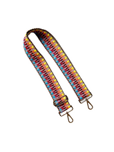 Load image into Gallery viewer, Zigzag Aztec Guitar Strap - 3 colors Available
