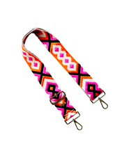 Load image into Gallery viewer, Boho Design Guitar Purse Strap - 7 Colors available