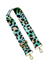 Load image into Gallery viewer, Leopard Cheetah Guitar Purse Strap - 10 Colors available