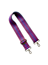 Load image into Gallery viewer, Mini Arrow Aztec Guitar Purse Strap - 5 colors Available