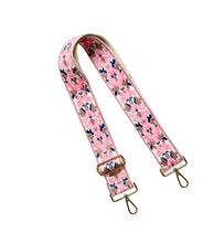 Load image into Gallery viewer, Embroidered Guitar Straps - Assorted Prints + Florals - 10 Available