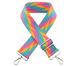 Load image into Gallery viewer, Geometric Guitar Purse Straps - 8 colors available