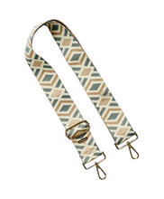 Load image into Gallery viewer, Diamond Embroidered Guitar Purse Strap - 3 Colors available