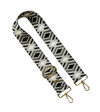 Load image into Gallery viewer, Diamond Embroidered Guitar Purse Strap - 3 Colors available