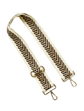 Load image into Gallery viewer, Aztec Arrow Embroidered Guitar like Purse Strap 7 colors available