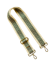 Load image into Gallery viewer, Aztec Arrow Embroidered Guitar like Purse Strap 7 colors available