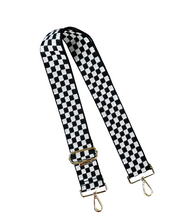 Load image into Gallery viewer, Checker Patterned Bag Strap - 6 Colors available