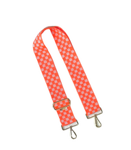 Load image into Gallery viewer, Checker Patterned Bag Strap - 6 Colors available