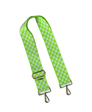 Load image into Gallery viewer, Checker Patterned Bag Strap - 6 Colors available