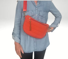 Load image into Gallery viewer, Addison Quilted Nylon Waist Sling Bag