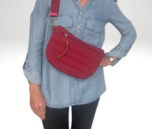 Load image into Gallery viewer, Addison Quilted Nylon Waist Sling Bag