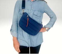Load image into Gallery viewer, Addison Quilted Nylon Waist Sling Bag