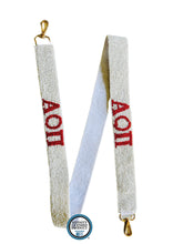 Load image into Gallery viewer, Beaded Sorority Purse Strap - Officially Licensed
