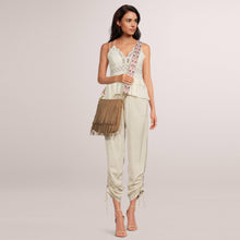 Load image into Gallery viewer, Kelce Influencer Style Vegan Fringe Bucket bag - Strap not included