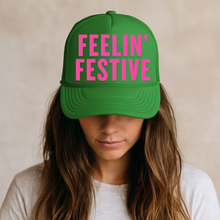 Load image into Gallery viewer, Holiday Trucker Hat Collection