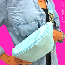 Load image into Gallery viewer, Hannah Colorful Nylon Sling Bum Hip Bag with Strap