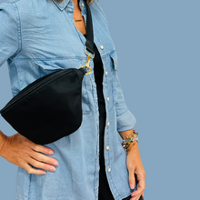 Load image into Gallery viewer, Hannah Colorful Nylon Sling Bum Hip Bag with Strap