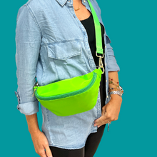 Load image into Gallery viewer, Hannah Colorful Nylon Sling Bum Hip Bag with Strap