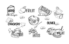 Load image into Gallery viewer, Acrylic serving Tray - 2025 HOME Collection - 8.5 X 11 SMALL