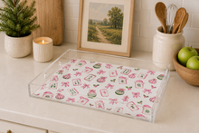 Load image into Gallery viewer, Holiday Collection Acrylic Tray – 8.5 x 11 Small