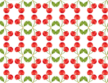 Load image into Gallery viewer, Acrylic Serving Tray - SUMMER VIBES - CHERRIES