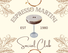 Load image into Gallery viewer, Acrylic Serving Tray - Cocktail Collection - ESPRESSO MARTINI