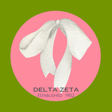 Load image into Gallery viewer, Acrylic Tray - Sorority Collection - Delta Zeta - BOW