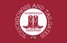 Load image into Gallery viewer, ART ONLY Tray Insert - Arkansas Collection - GAMEDAY - 11x17 LARGE