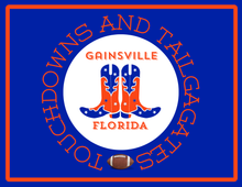 Load image into Gallery viewer, Acrylic Serving Tray - Gameday Boots Ready - GAINSVILLE FLORIDA