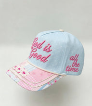 Load image into Gallery viewer, PREORDER God Is Good Embroidered Hat – Adjustable Faith Hat - Ships 6/01
