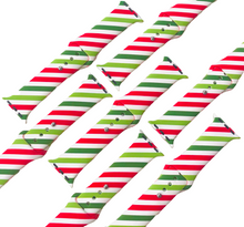 Load image into Gallery viewer, Green Red Stripe Apple Watch Band