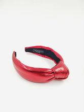 Load image into Gallery viewer, Vegan Leather knotted Headbands - Available in 3 colors