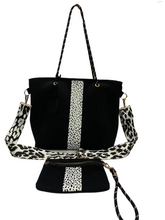 Load image into Gallery viewer, Black Neoprene Tote