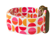 Load image into Gallery viewer, Pink and Orange Retro Apple Watch Band