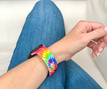 Load image into Gallery viewer, Purple Tie Dye Apple Watch Band