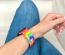 Load image into Gallery viewer, Purple Tie Dye Apple Watch Band
